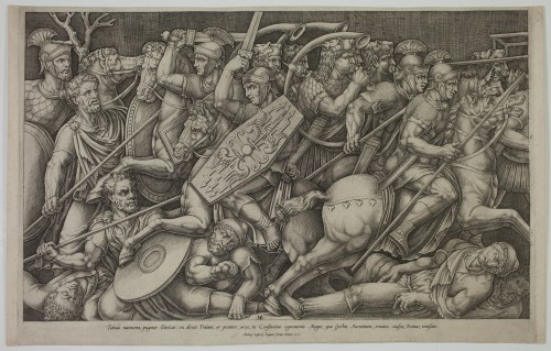  Nicolas BÉATRIZET : Soldats romains combattant les Daces - Sarah Sauvin